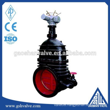 electric actuator cast iron non rising stem gate valve